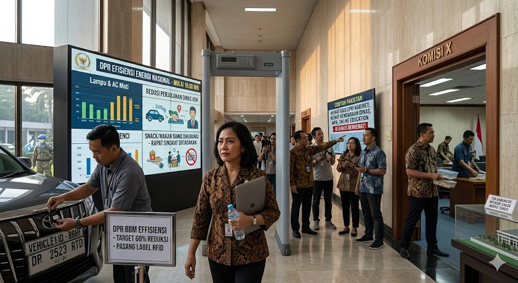 Bazokabet DPR menilai langkah ini sebagai upaya efisiensi menghadapi potensi krisis global, namun menekankan pentingnya menjaga keseimbangan agar tidak mengganggu pelayanan publik.