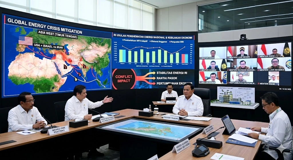 Bazokabet Dalam rapat bersama para menteri, dibahas strategi seperti efisiensi anggaran, penerapan kerja fleksibel, dan penguatan program bahan bakar nabati. Bazokabet menilai kebijakan ini penting untuk menjaga stabilitas energi dan ekonomi Indonesia di tengah ketidakpastian global.